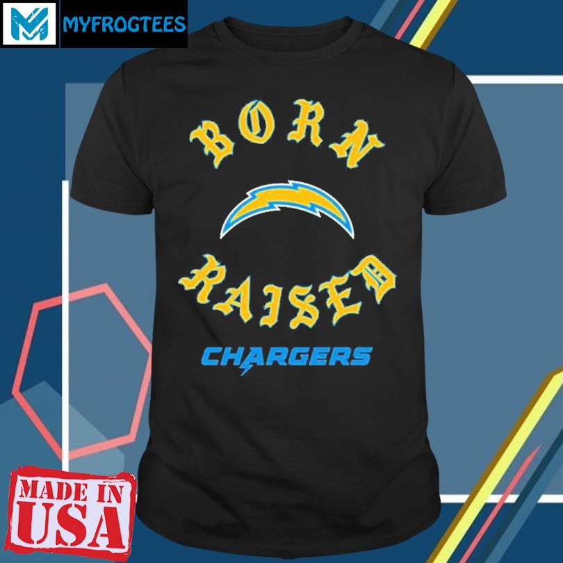 Los Angeles Chargers Born X Raised Unisex T-shirt