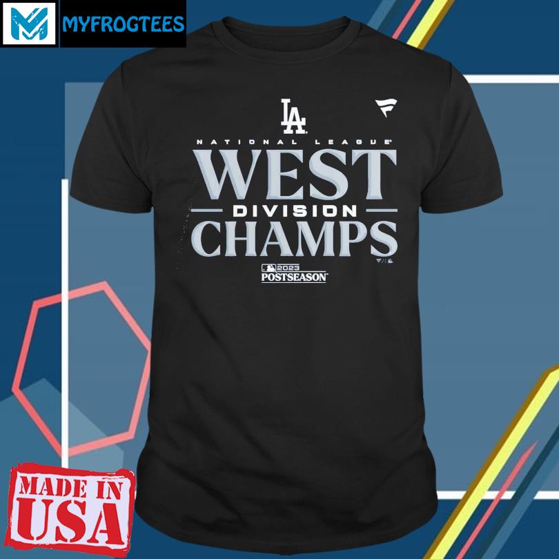 Los Angeles Dodgers 2022 NL West Division Champions Locker Room T