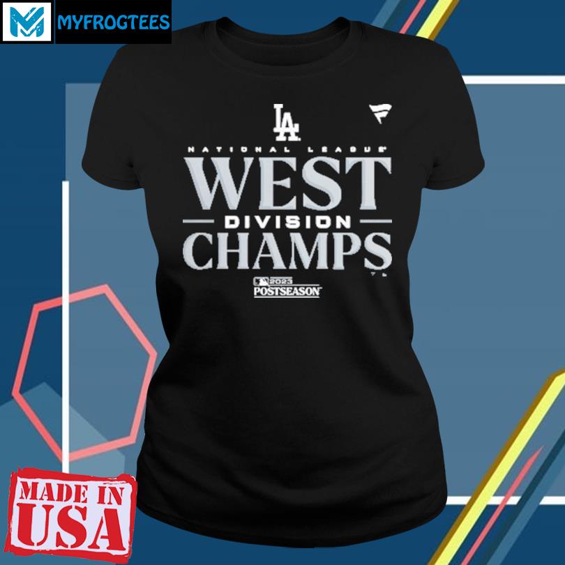 Official los Angeles Dodgers we own the west 2022 west division champion  shirt, hoodie, sweater, long sleeve and tank top