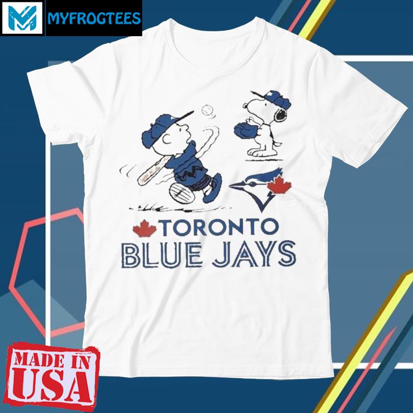 Peanuts Charlie Brown And Snoopy Playing Baseball Toronto Blue Jays Shirt,  hoodie, sweater and long sleeve