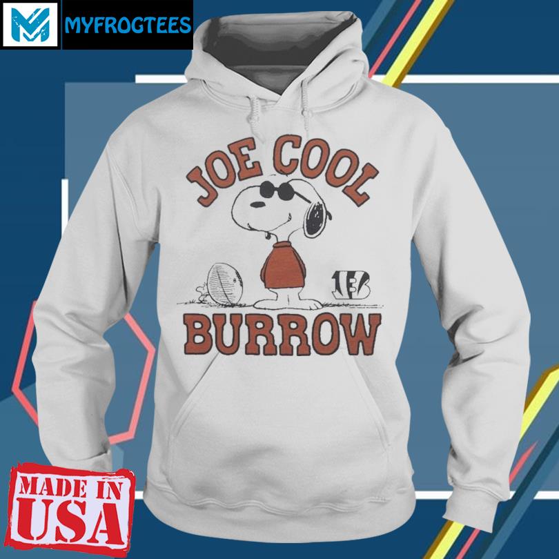 Original Peanuts X Bengals Joe Cool Burrow T-shirt,Sweater, Hoodie