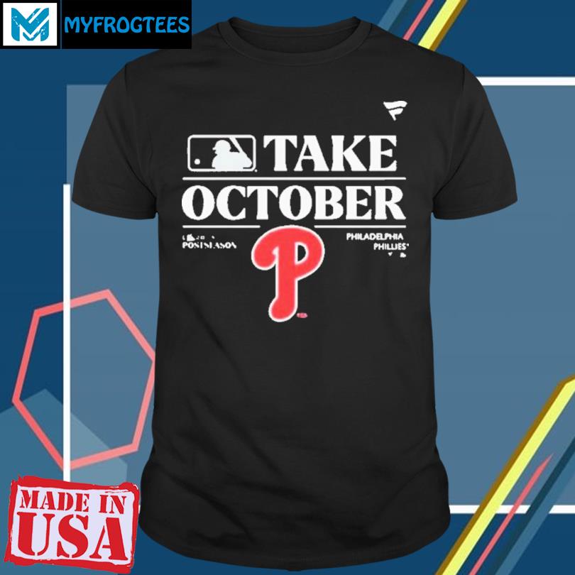 Philadelphia Phillies Clinch Playoff Worldseries Champions Red October Shirt