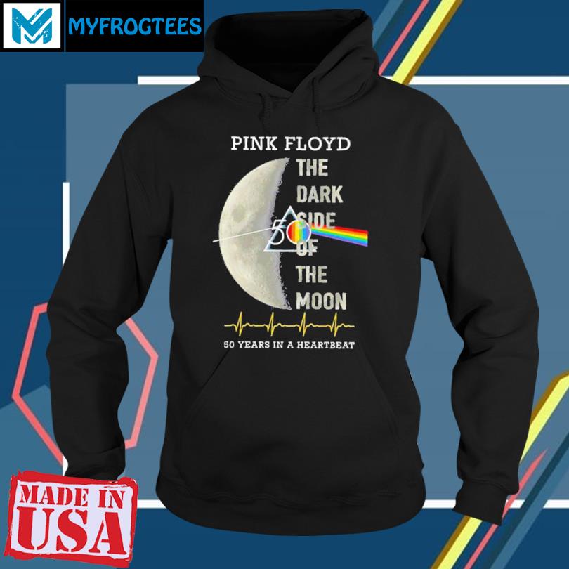 Pink Floyd The dark side of the moon 50 years in a heartbeat shirt