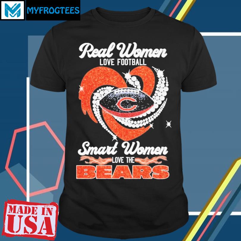 Real women love football smart women love the Chicago Bears 2023