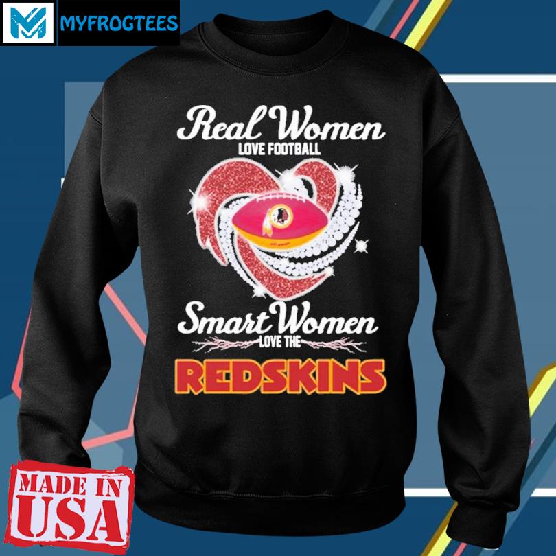 Real Women Love Football Washington Redskins T-shirt - Shibtee Clothing