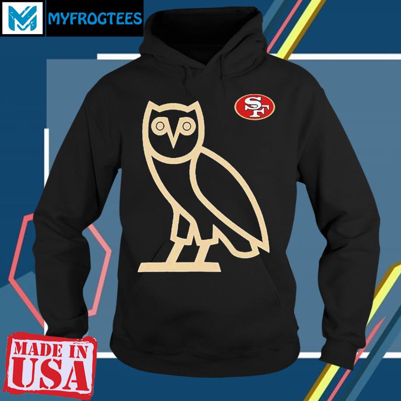 Ovo x NFL San Francisco 49ers OG Owl Hoodie Red