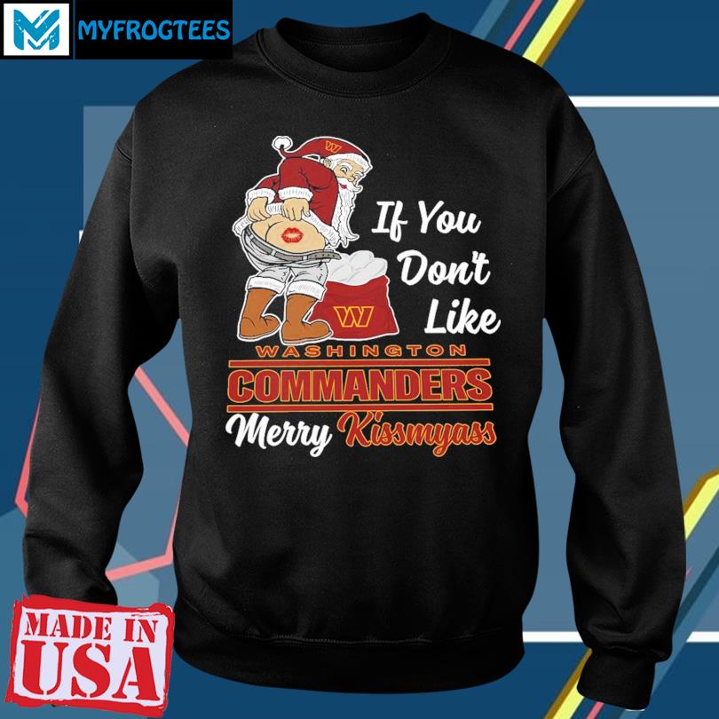 Santa if you don't like Washington Commanders merry kissmyass