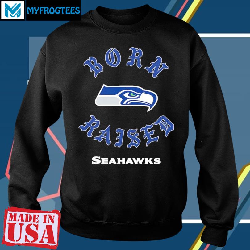 Seattle Seahawks Born X Raised Unisex T-shirt - Shibtee Clothing