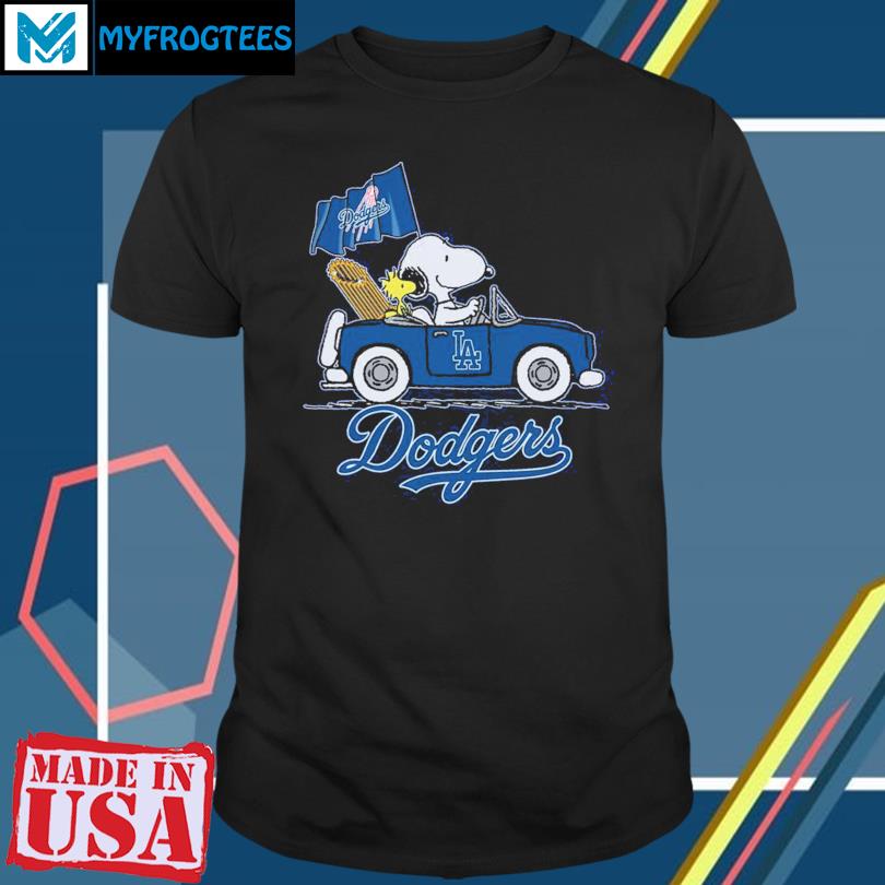 Snoopy drive a car Los Angeles Dodgers logo gift shirt, hoodie, sweater,  long sleeve and tank top