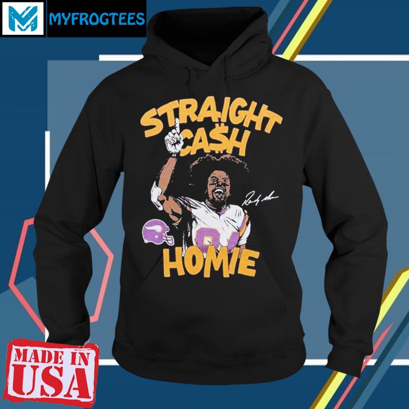 Straight Cash Homie Minnesota Vikings Randy Moss Signature Shirt