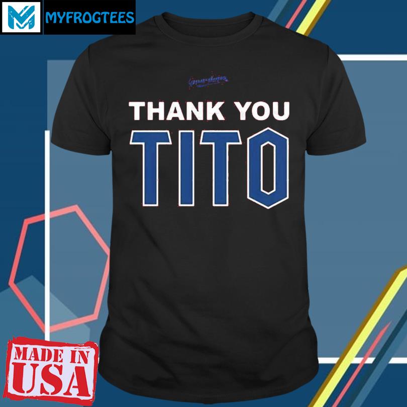 Thank You Tito Cleveland Guardians Shirt, hoodie, longsleeve