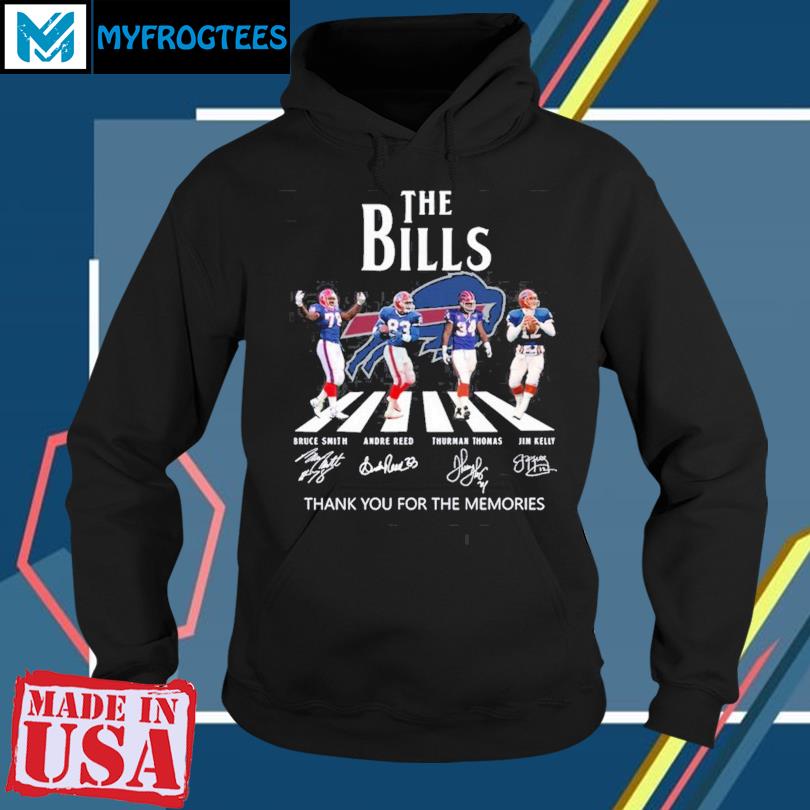 Buffalo Bills Neutral Colour Logo Long Sleeve T-Shirt - Mens