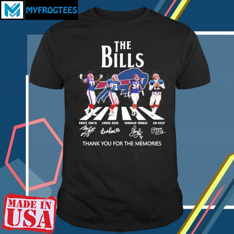 The Buffalo Bills Thank You For The Memories Unisex T-shirt, hoodie,  sweater and long sleeve