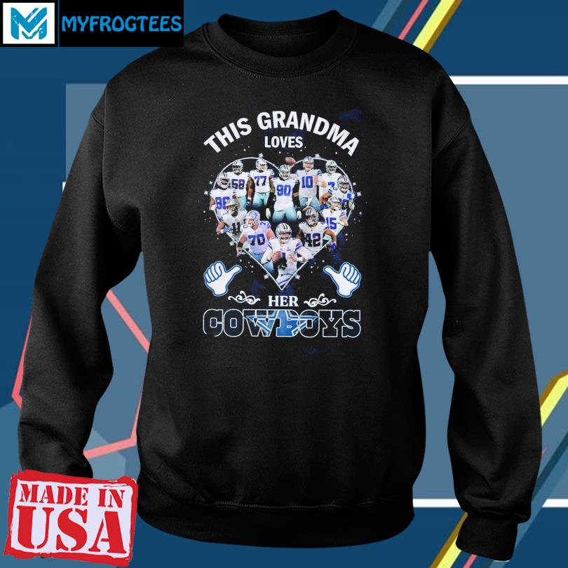 This Grandma Loves her Dallas Cowboys 2023 Shirt, hoodie, sweater, long  sleeve and tank top