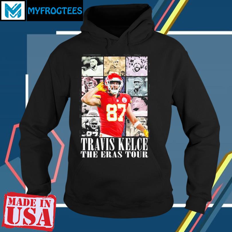 Kansas City Chiefs Travis Kelce The Eras Tour 2023 T-Shirt - Icestork