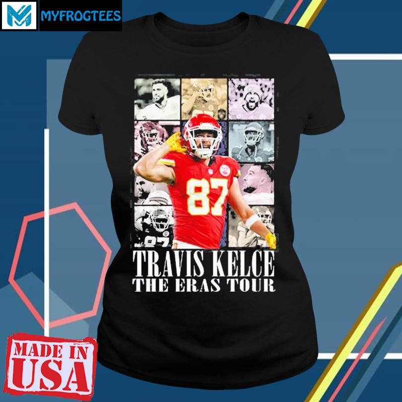 Travis Kelce Kansas City Chiefs The Eras Tour T-Shirt