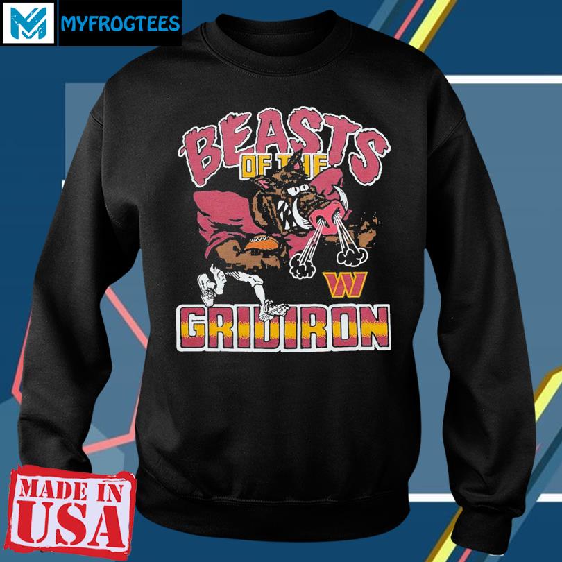 Washington Commanders Beasts Of The Gridiron Logo Shirt, hoodie