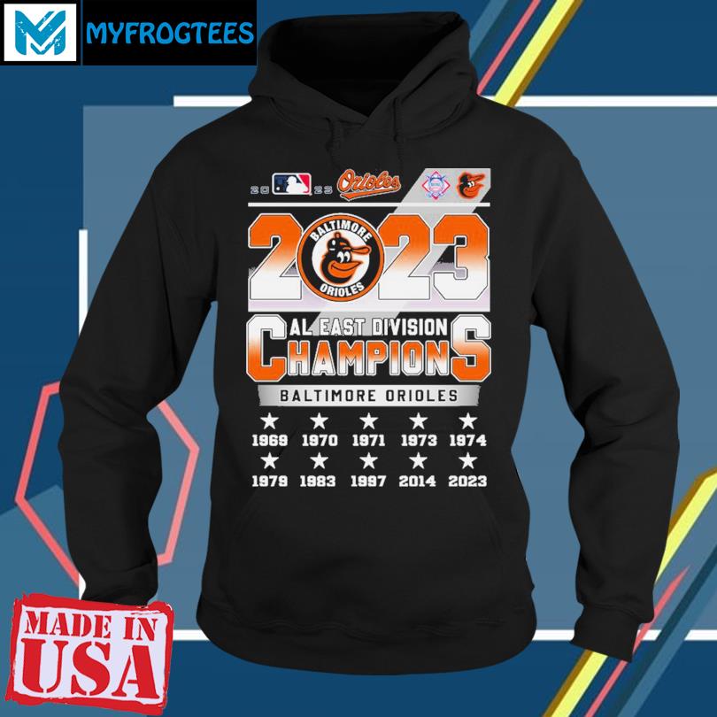 Orioles Al East Champions Shirt Hoodie Sweatshirt Mens Womens Kids