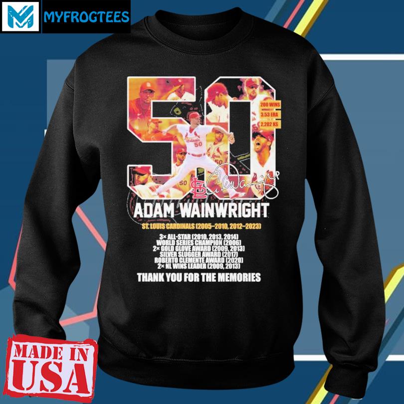  Adam Wainwright Long Sleeve Tee (Long Sleeve, Small