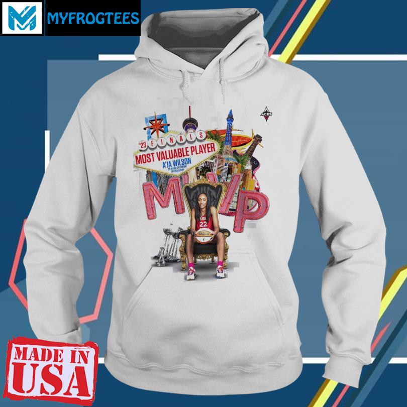 Aja Wilson Las Vegas Aces WNBA 23 Finals MVP Unisex T-Shirt, hoodie,  sweater and long sleeve