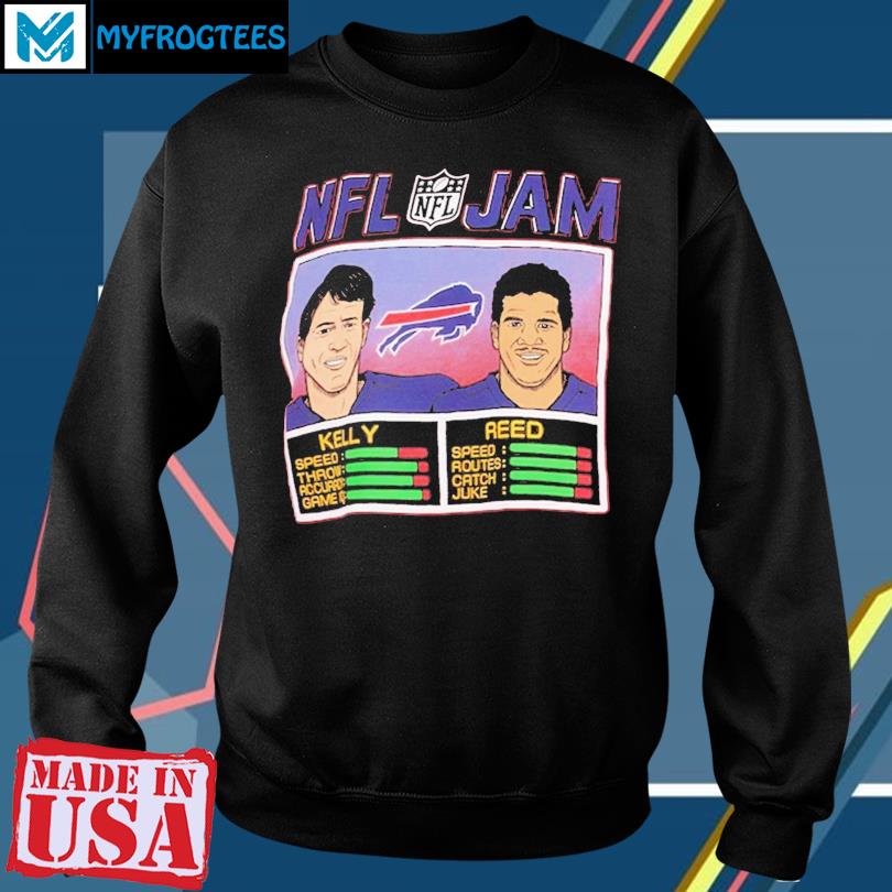 Nfl Jam Buffalo Bills Andre Reed Jim Kelly T-Shirt, hoodie, sweater, long  sleeve and tank top