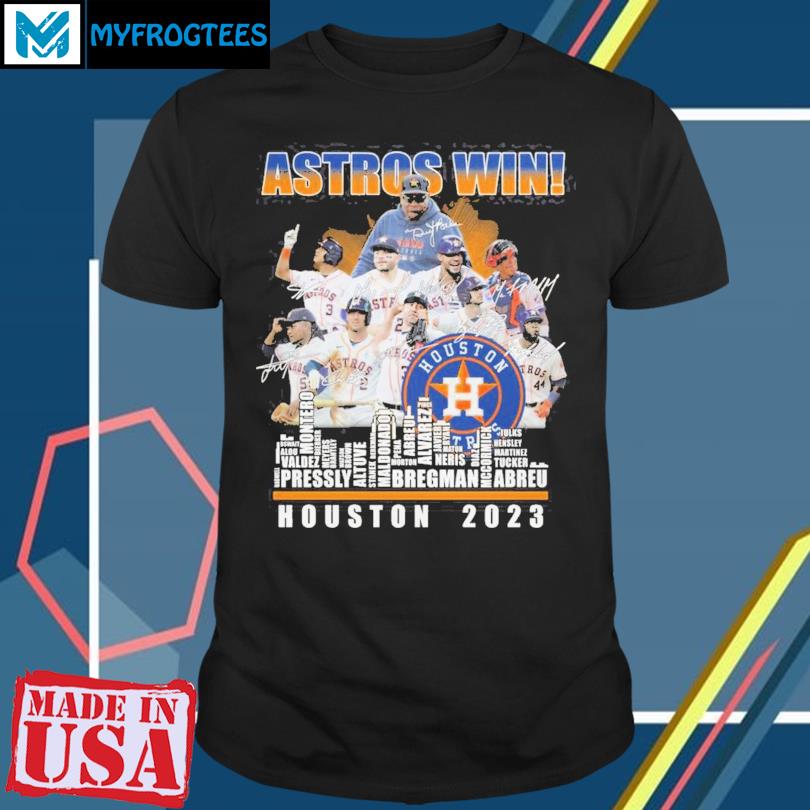 Astros Win! Houston 2023 Unisex T Shirt - Limotees