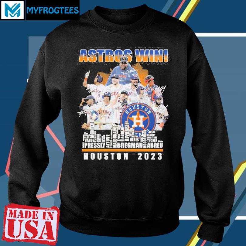 Astros Win! Houston 2023 Unisex T Shirt - Limotees