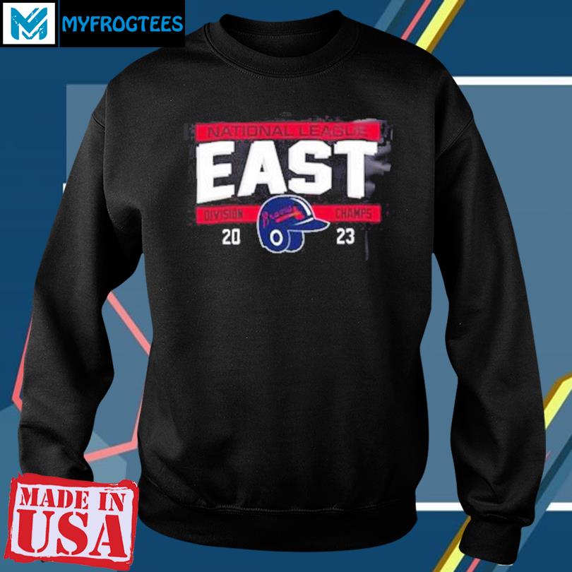 Atlanta Braves national league east division champs 2023 shirt, hoodie,  sweater and long sleeve