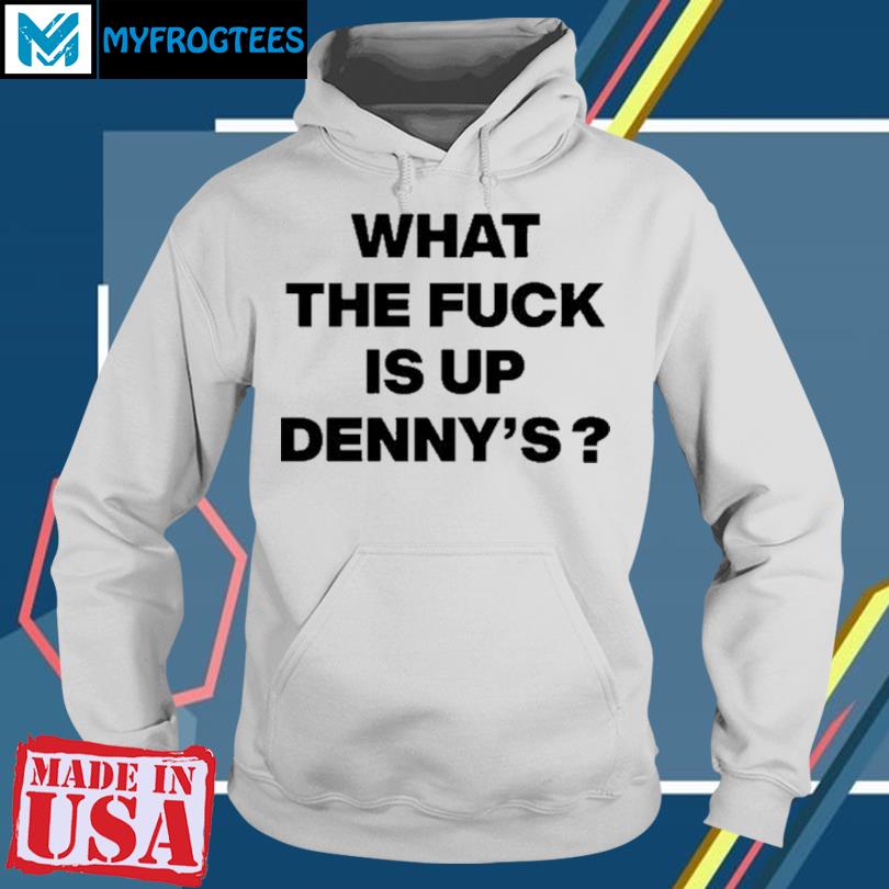 Blink-182 Denny Shirt What The Fuck Is Up Denny's T-Shirt