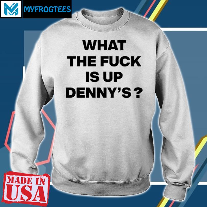 Blink-182 Denny Shirt What The Fuck Is Up Denny's T-Shirt