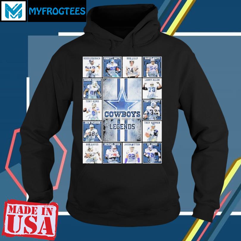 Dallas Cowboys Legends Shirt, Hoodie, Sweater, Long Sleeve, Limited Edition  - Jomagift