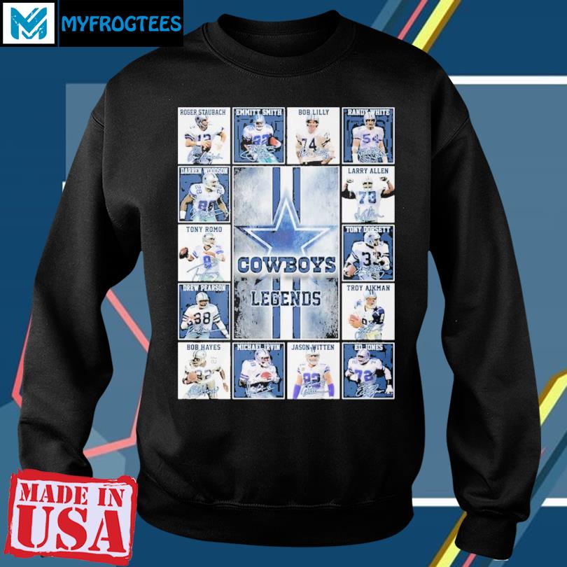 NFL Dallas Cowboys Legends Team Signatures Shirt, hoodie, sweater, long  sleeve and tank top