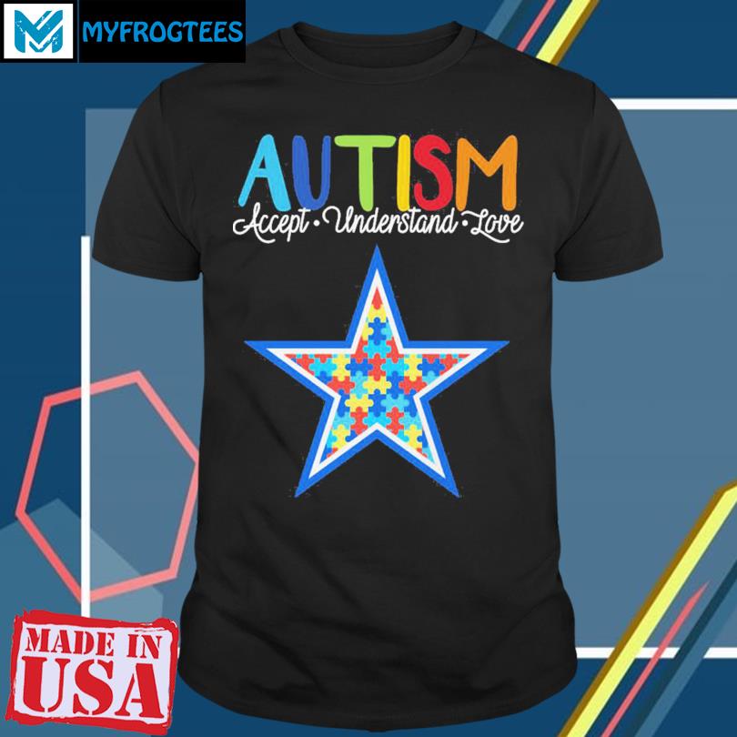 Dallas Cowboys NFL Special Autism Awareness Design Hoodie T Shirt