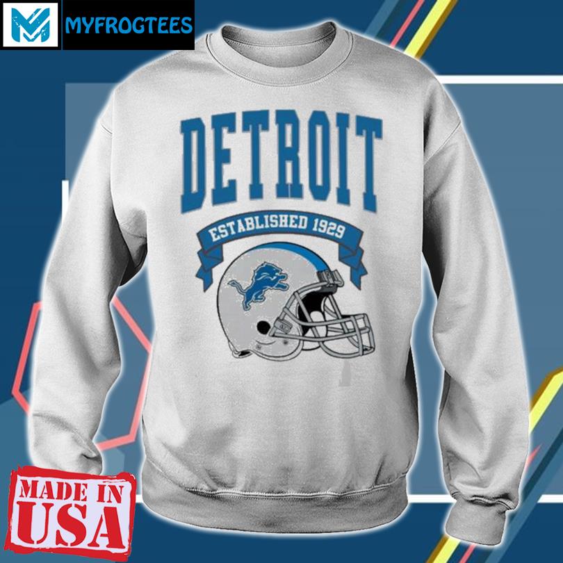 Vintage Detroit Lions Sweatshirt, Detroit Lions Football Shi