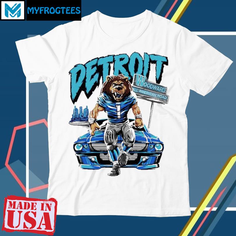 Detroit Woodward All America Lion Shirt - WBMTEE