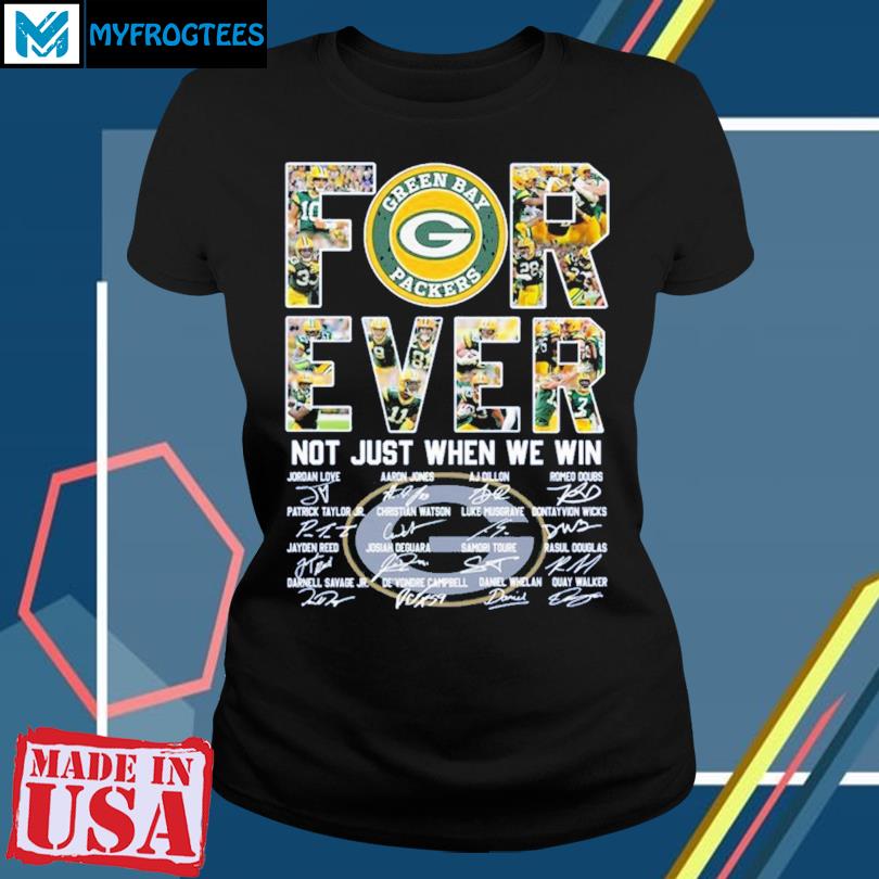 Green Bay Packers Legends Fan Now And Forever T-Shirt