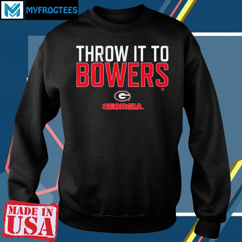 Official georgia brock bowers run T-shirt, hoodie, tank top