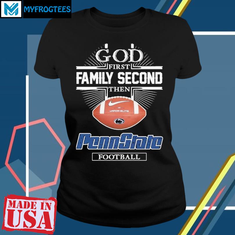 God first Family Second then Pittsburgh Penguins Hockey shirt