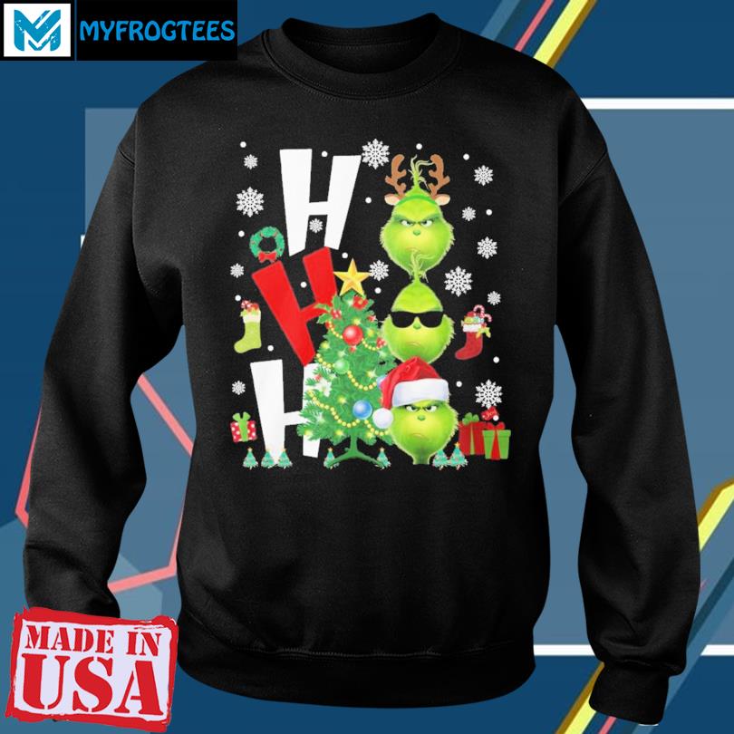 The sweater the sale grinch wore