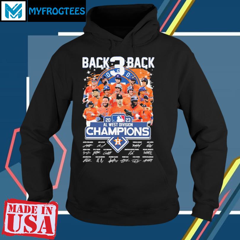 2023 Houston Astros Al West Division Champions Shirt, hoodie