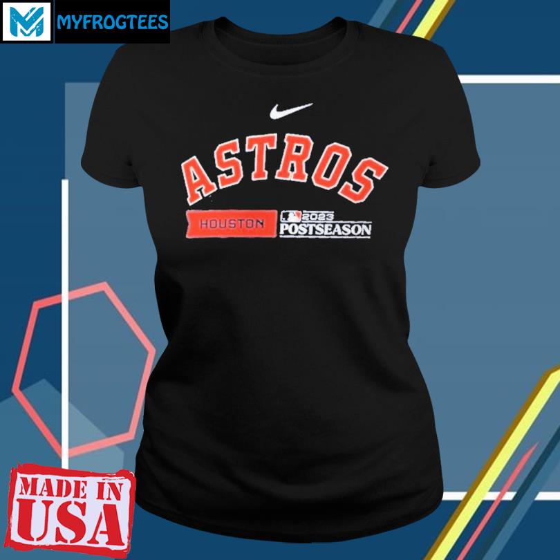 Nike Houston Astros 2023 Postseason Dugout logo shirt, hoodie