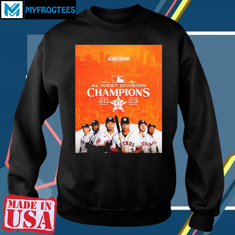 Official 2023 AL West Division Champions Houston Astros Team Shirt, hoodie,  tank top, sweater and long sleeve t-shirt