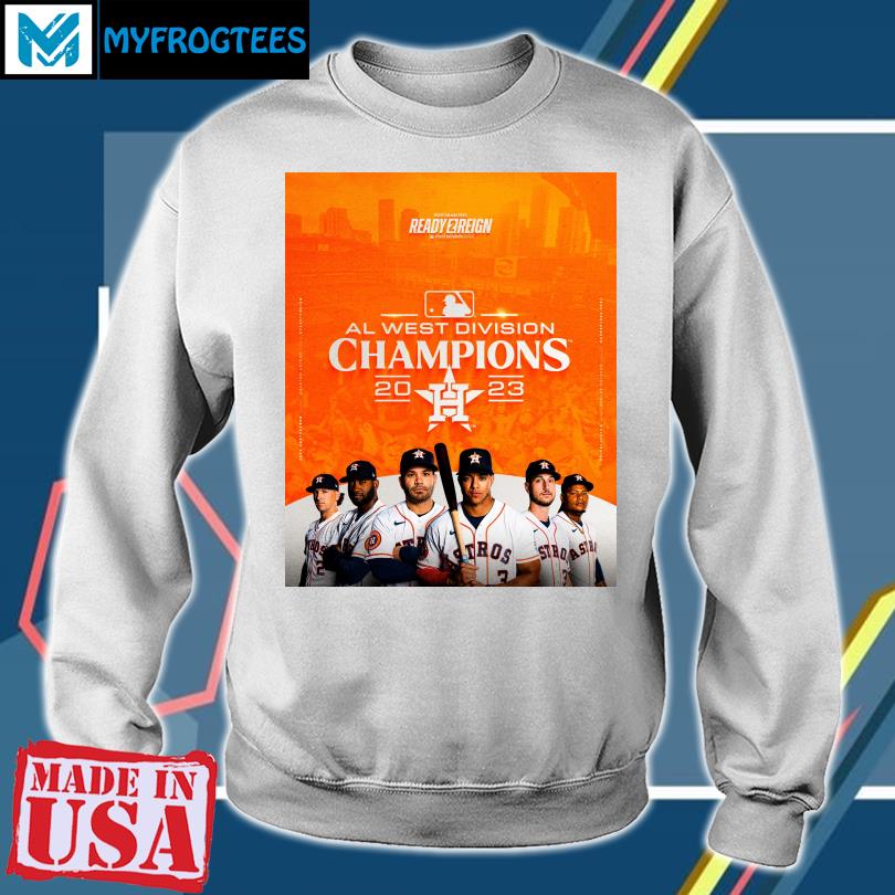 American 2023 al west division champions Houston Astros shirt, hoodie,  sweater, long sleeve and tank top