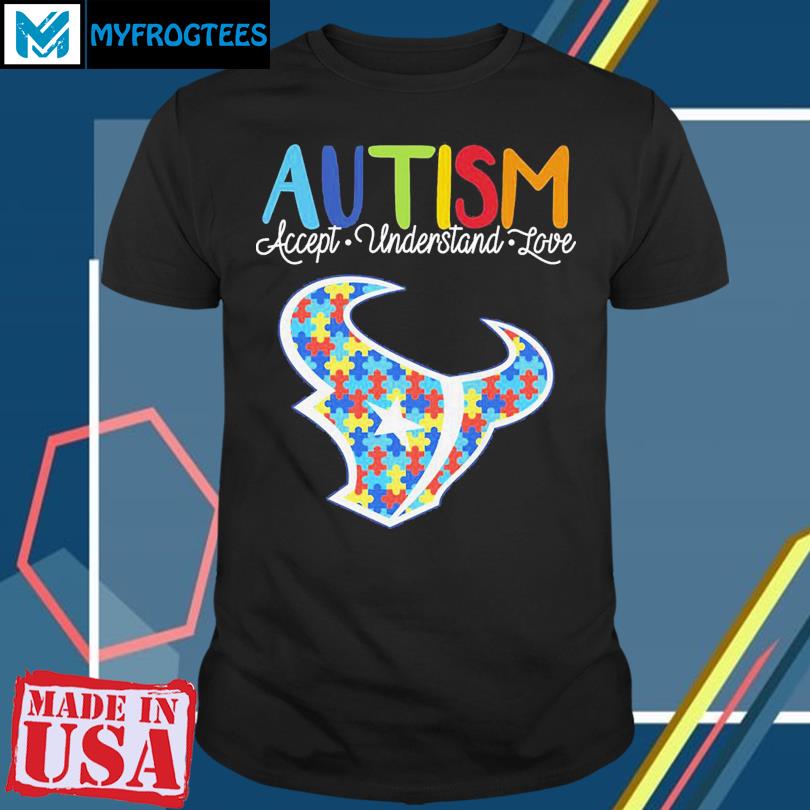 Official houston Texans NFL Autism Awareness It's Ok To Be Different Shirt,  hoodie, sweater, long sleeve and tank top