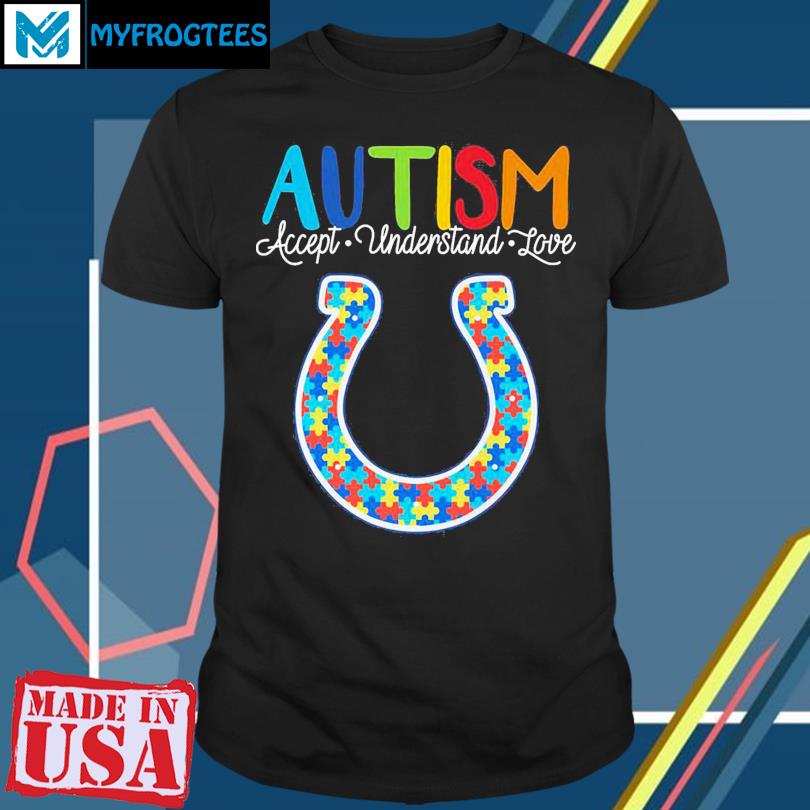 Indianapolis Colts Crucial Catch Intercept Autism T-shirt - REVER LAVIE