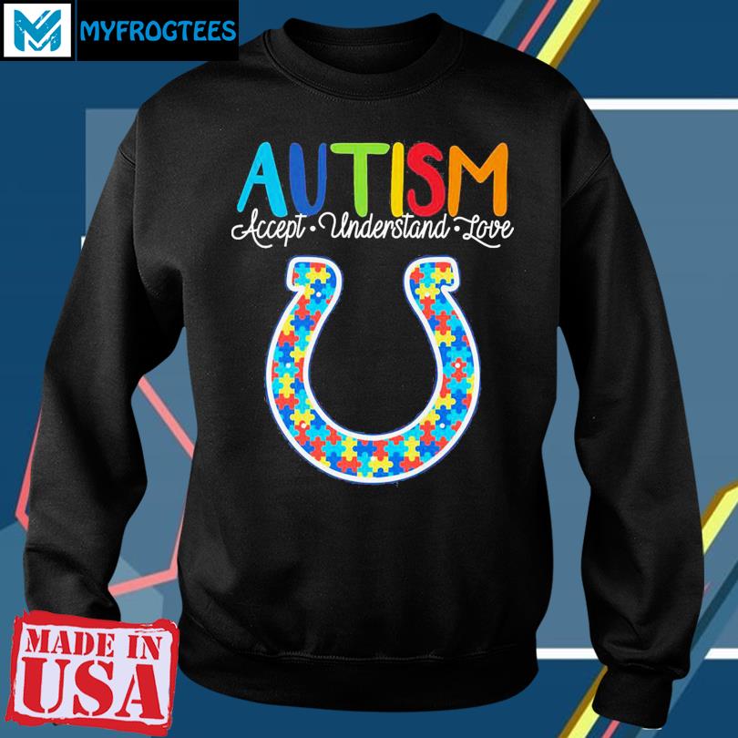 Indianapolis Colts NFL Special Autism Awareness Design Hoodie T