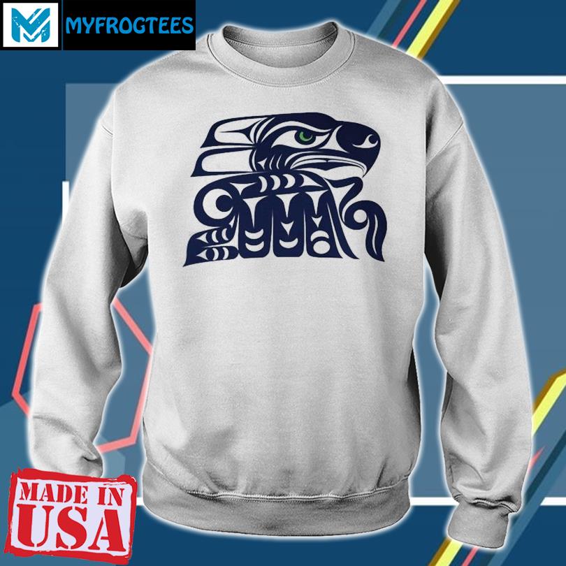 Indian Tribe Coast Salish Inspired Seahawks shirt - Guineashirt