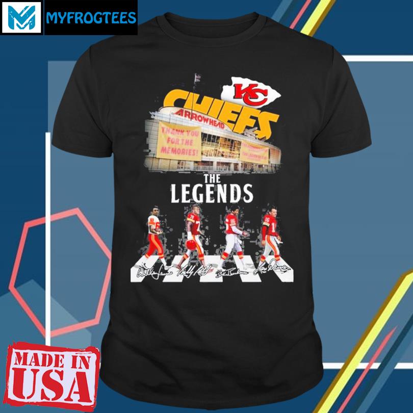 Kansas City Team Sport Legend Kansas City Chiefs Unisex T-Shirt