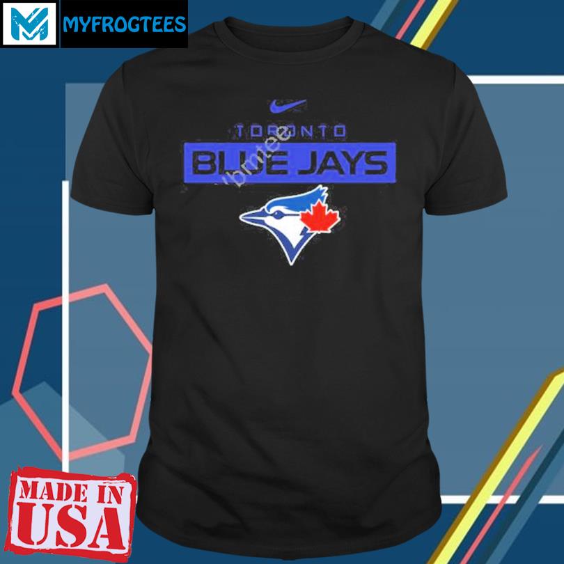 Blue used Large Men's Nike Toronto Blue Jays Shirt