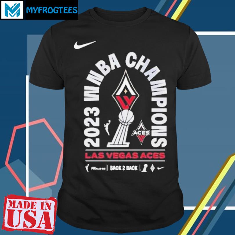 Las Vegas Aces Nike 2023 WNBA Finals Champions T-Shirt